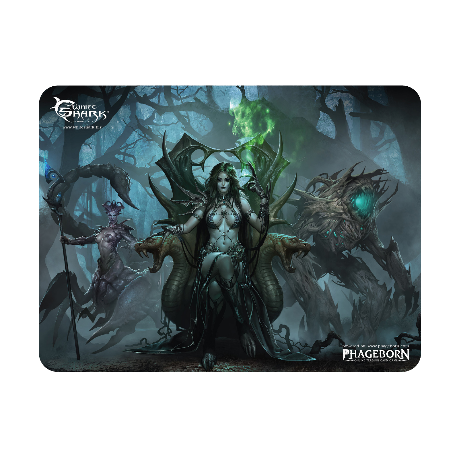 MousePad Gaming White Shark MP-1896 VESTIGE, Suprafata Antiderapanta, 400 x300 mm, Multicolor 400 imagine Black Friday 2021