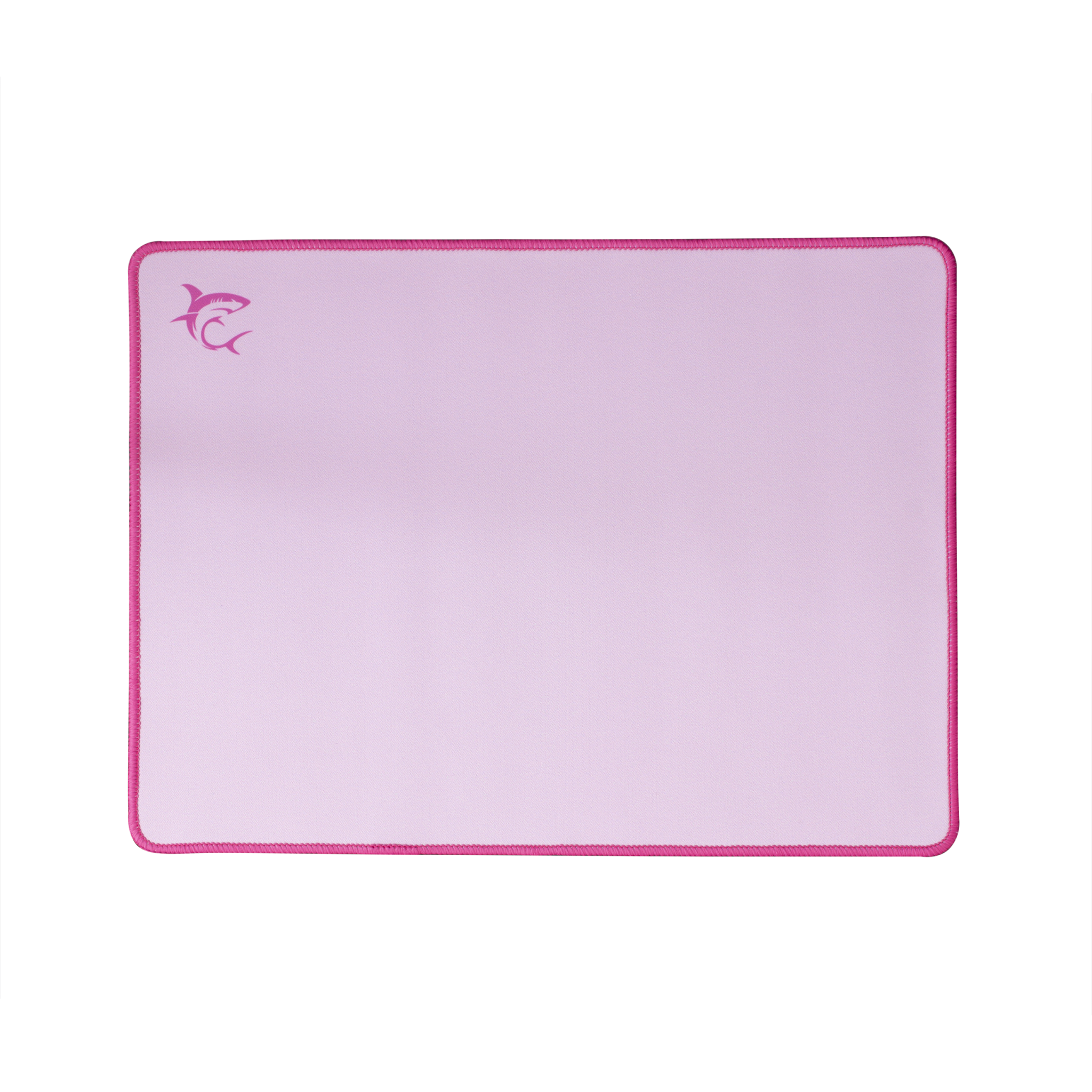 Mousepad white shark mp-2100 lotus, 40x30cm, suprafata antiderapanta, roz