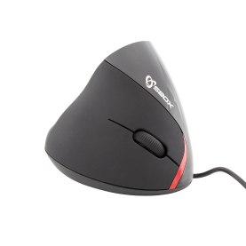 Mouse cu fir USB Vertical SBOX VM-921, Rezolutie 1000 DPI, 5 Butoane, Negru