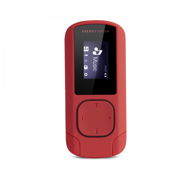 MP3 Player Energy Sistem CLIP, MicroSD pana la 64 GB, Rosu XKIDS