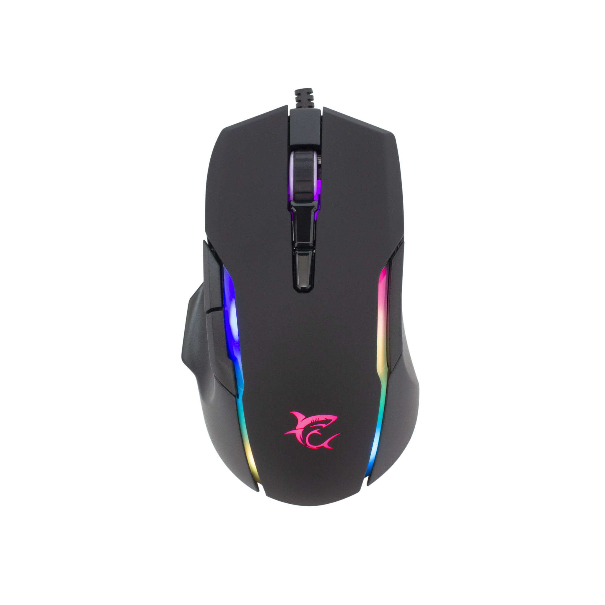 Mouse White Shark GM-9009 MORHOLT, USB 2.0, Rezolutie 7200 DPI, Negru 2.0 imagine noua tecomm.ro