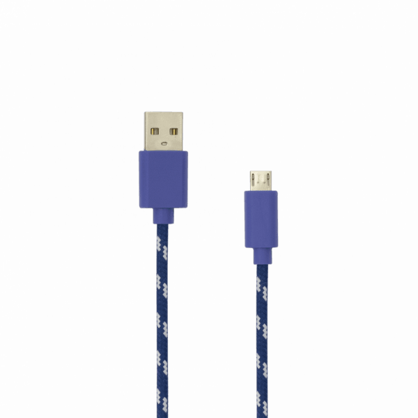 Cablu Date si Incarcare Sbox USB-Micro USB CAB0114, Viteza 480Mbps, Lungime 1m, Albastru
