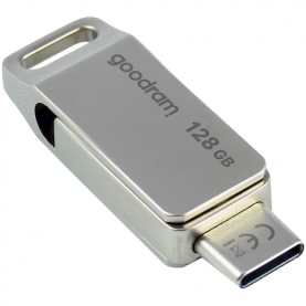 Memorie OTG Goodram ODA3, 128GB, USB 3.0-Type C, Argintiu
