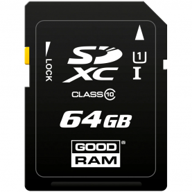 Card de Memorie SD Goodram 64GB,UHS I,cls 10, S1A0-0640R12