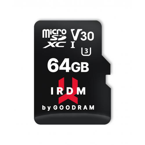 Card de memorie SD Goodram IRDM 64GB,UHS I,U3, IR-S3A0-0640R12