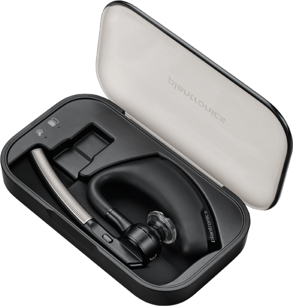 Casca Bluetooth Plantronics Voyager Legend + Charging Case, Compatibil Android, iOS, Negru