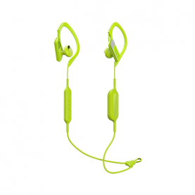 Casti Audio In ear Panasonic RP-BTS10E-Y, Wireless, Bluetooth, Functie Bass, Microfon, Autonomie 4 ore, Galben
