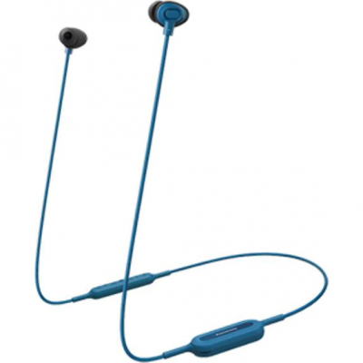 Casti Audio In Ear Panasonic RP-NJ310BE-A, Wireless, Bluetooth, Microfon, Autonomie 6 ore, Albastru