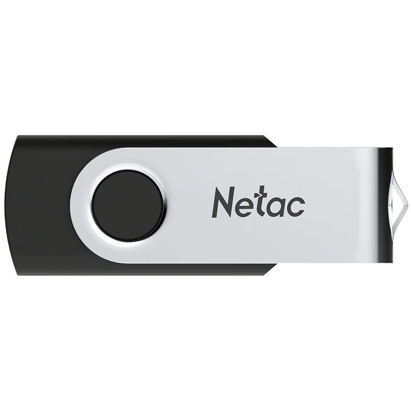 Memorie USB Netac, U505, 32GB, USB2.0, Negru-Argintiu 32GB imagine noua idaho.ro