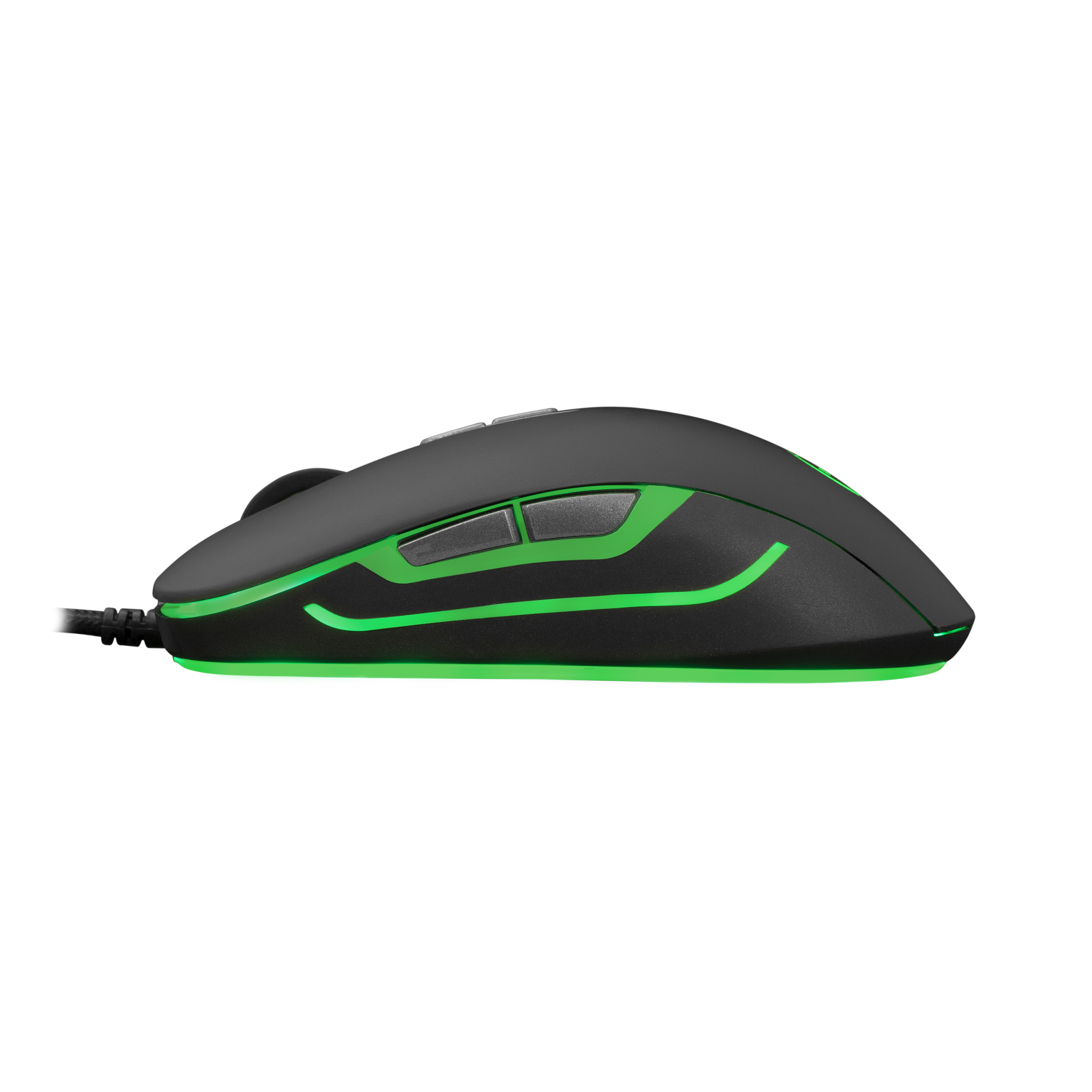 Mouse Gaming eShark SHINAI-V2, USB 2.0, 12000 DPI, Iluminare RGB 16,8 M culori, Negru - 1 | YEO