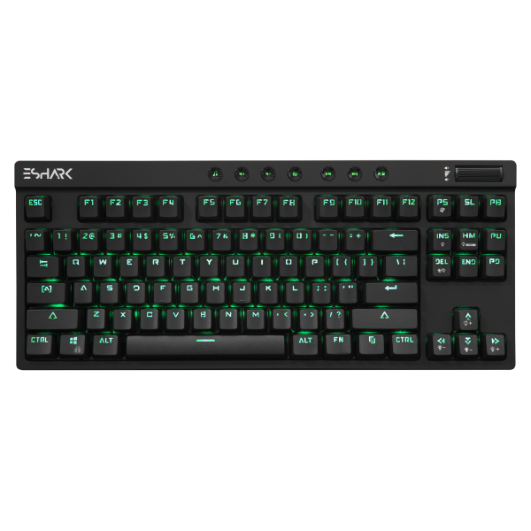 Tastatura Gaming eShark ESL-K1 KODACHI, Conexiune USB, Iluminare RGB, Ergonomic, Negru