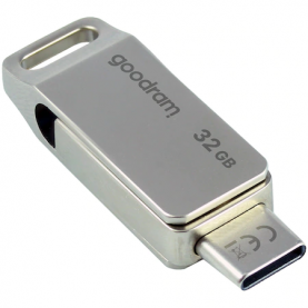 Memorie OTG Goodram ODA3, 32GB, USB 3.0-Type C, Argintiu