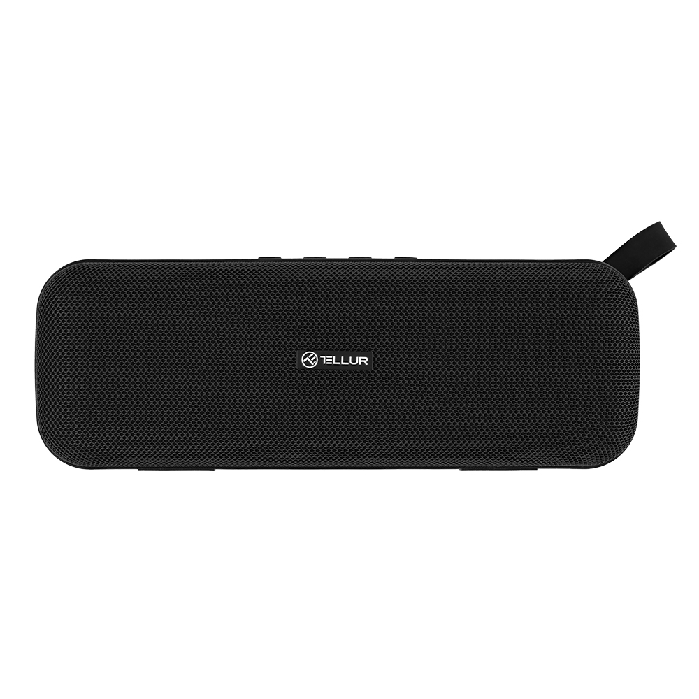 Boxa portabila Bluetooth Tellur Loop 10W, Functie TWS, Radio FM, Apel hands-free, Negru