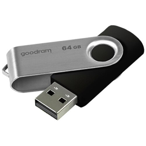 Memorie USB Goodram UTS2, 64GB, USB 2.0, Negru Xkids