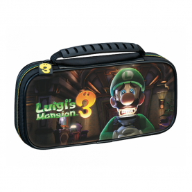 Geanta Nacon Deluxe pentru transport Nintendo Switch Lite, Luigi Mansion 3 NLS148L, Negru