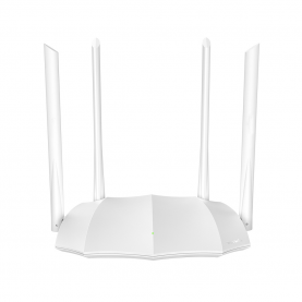 Router Tenda AC5, Dual Band, AC1200, Frecventa 2.4 – 5 GHz, 4 Antene, Rata de transfer WI-FI 300 + 867 Mbps, Alb