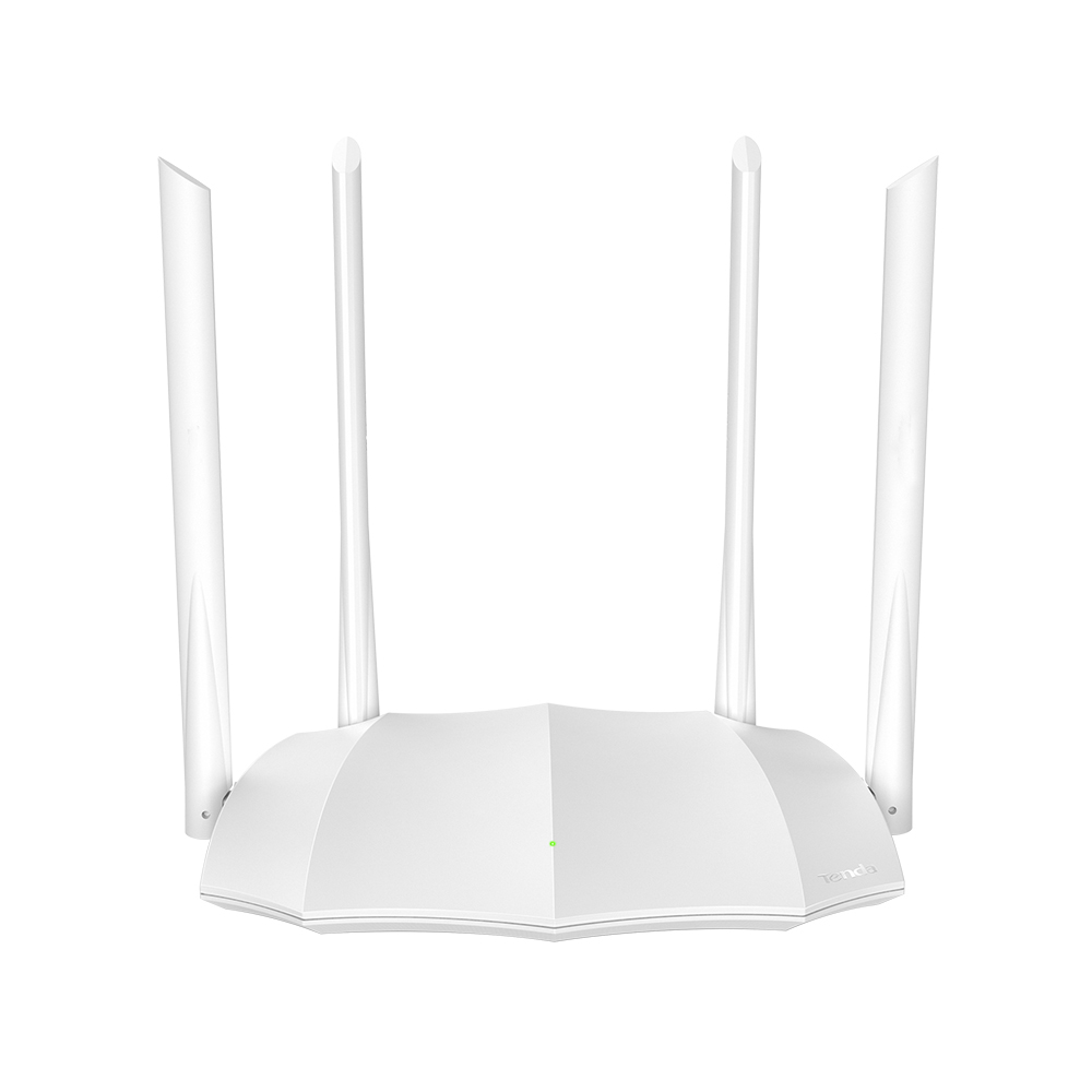 Router Tenda AC5, Dual Band, AC1200, Frecventa 2.4 – 5 GHz, 4 Antene, Rata de transfer WI-FI 300 + 867 Mbps, Alb 2.4 imagine noua