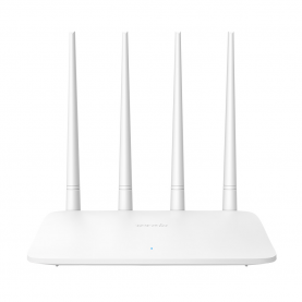 Router Wireless Tenda F6, N300, 4 Antene, Frecventa 2.4 GHz, 300Mbps, Alb