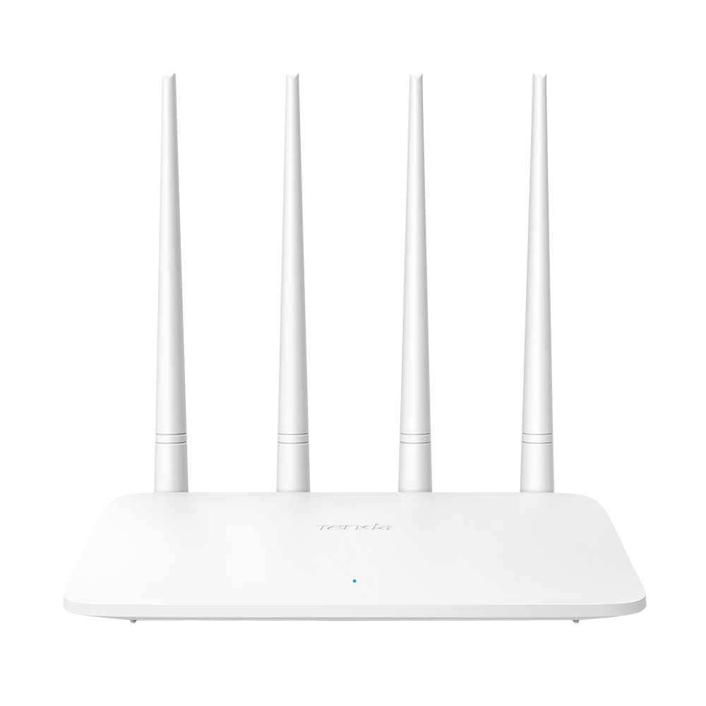 Router Wireless Tenda F6, N300, 4 Antene, Frecventa 2.4 GHz, 300Mbps, Alb 2.4 imagine noua