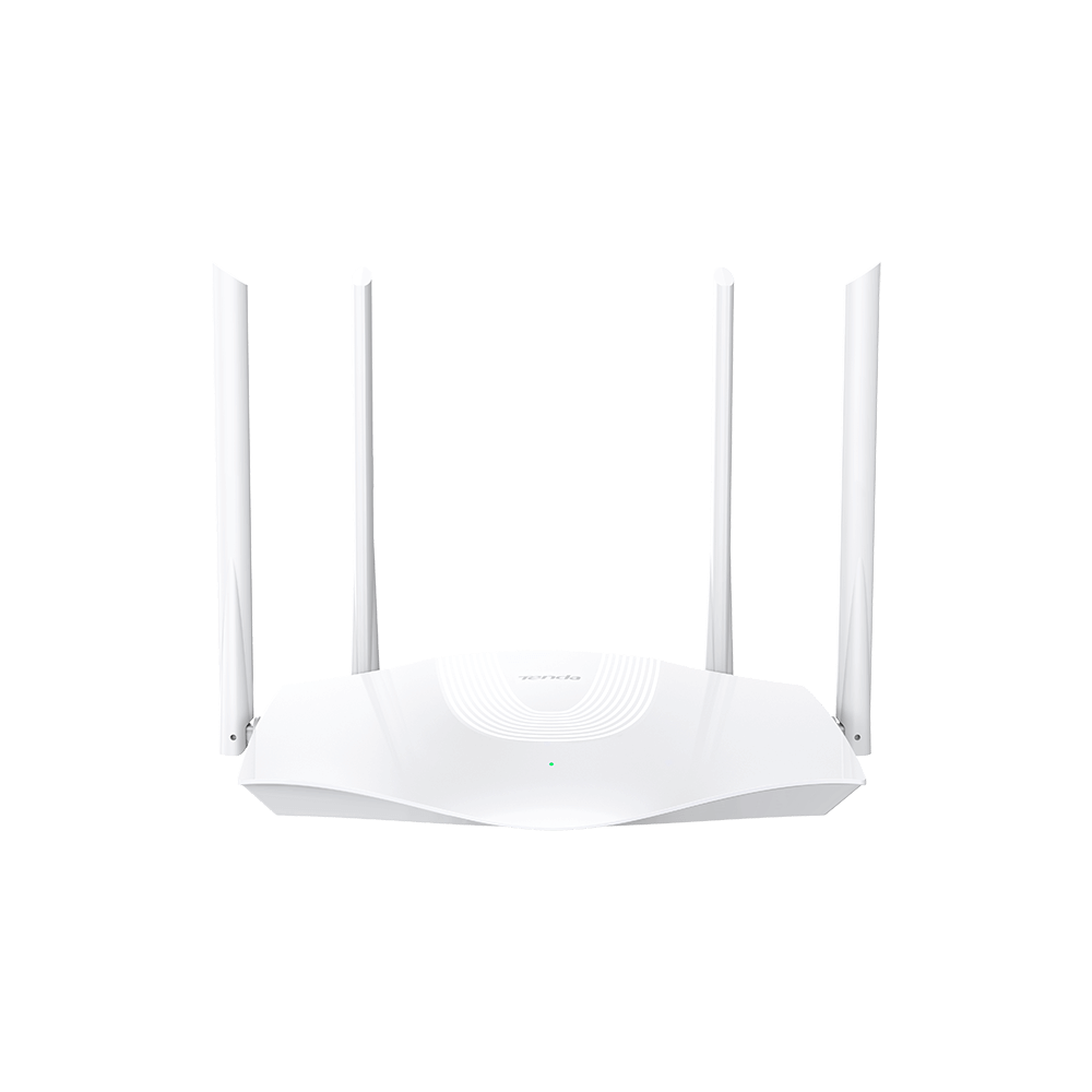 Router Wireless Tenda RX3, Wi-Fi 6 Gigabit dual-band AX1800, Frecventa 2.4 – 5 GHz, Procesor Quad-Core 1.5 GHz, Alb (Alb) imagine noua tecomm.ro