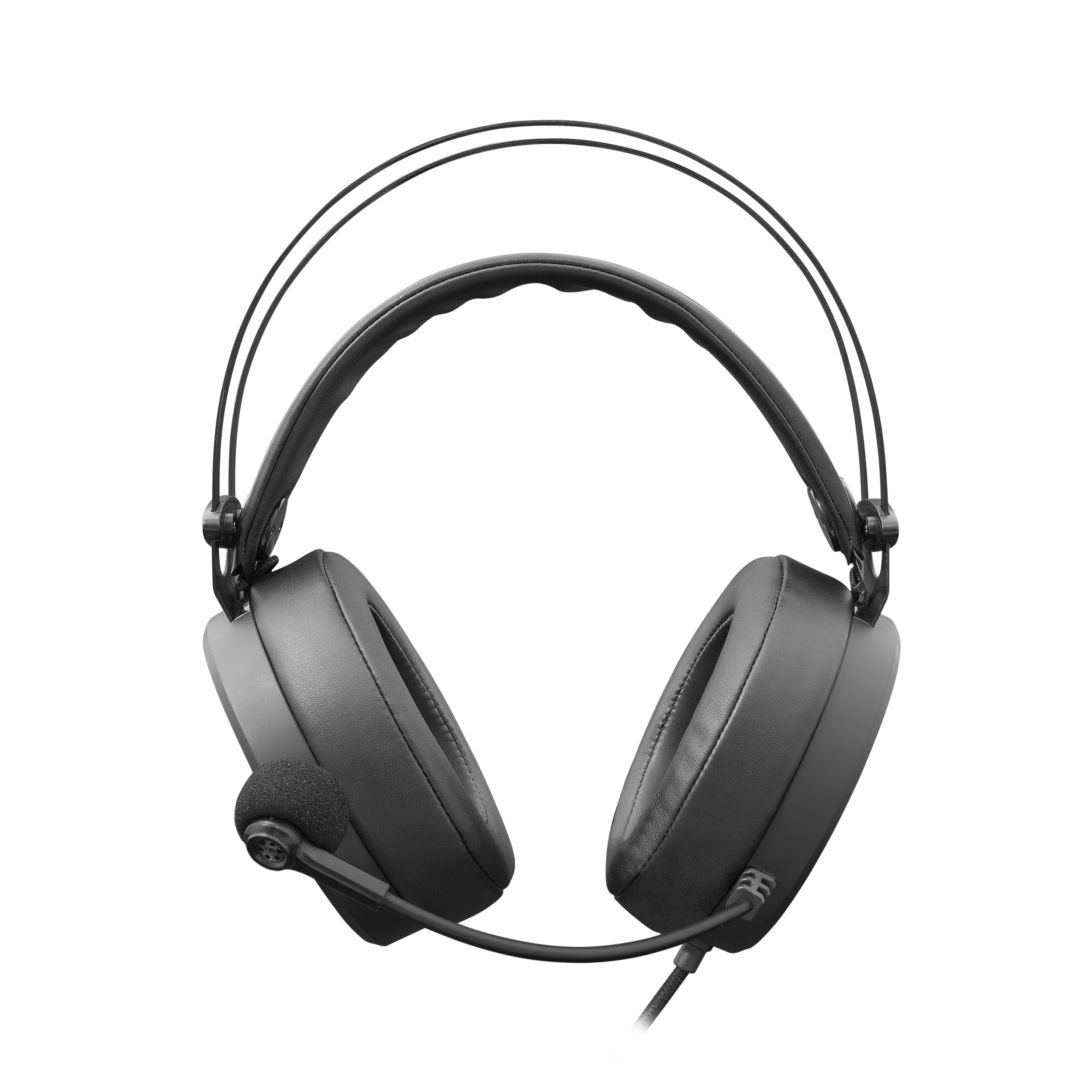 Casti Gaming eShark ESL-HS2 KUGO, Over-Ear, Microfon, Jack 3.5 mm, Negru - 2 | YEO