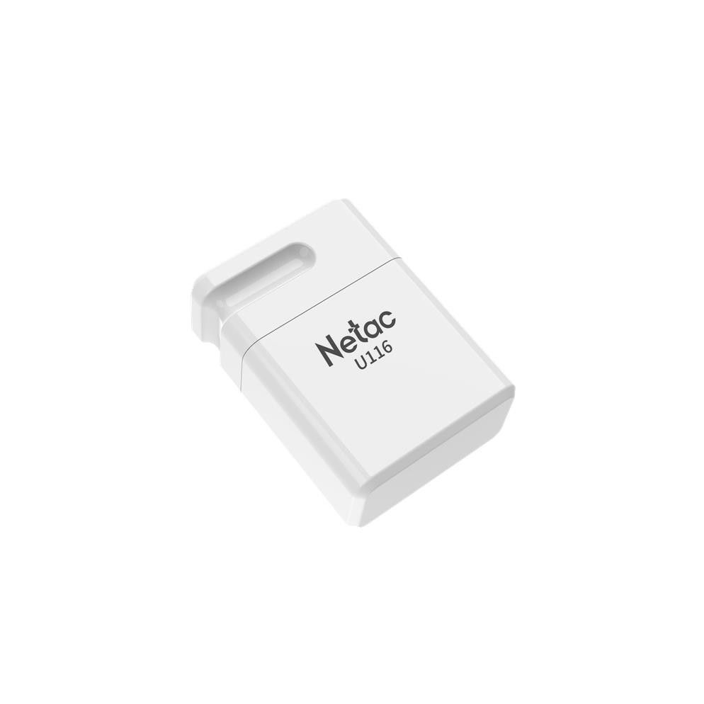 Memorie USB Netac, U116 mini, 64GB, USB2.0, Compatibilitate pe scara larga, Alb (Alb) imagine noua tecomm.ro