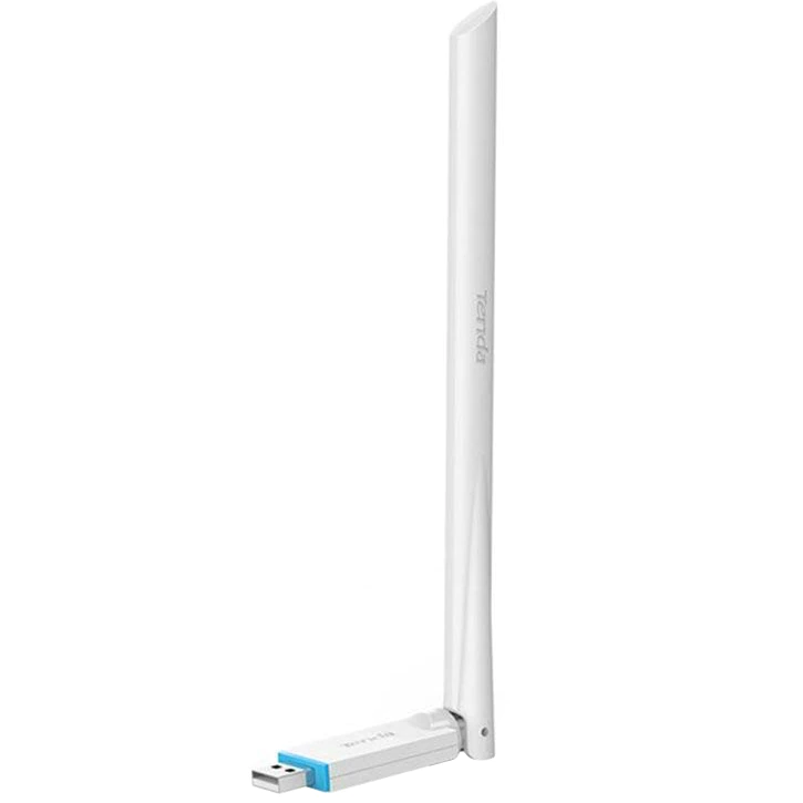 Adaptor Wireless Tenda U2, N150, Antena 6 dBi, USB 2.0, Alb (Alb) imagine noua tecomm.ro