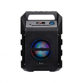 Boxa Portabila Tracer Poweraudio Boogie V2 TWS, Bluetooth, Karaoke, Incarcare USB, Lumini LED, Negru