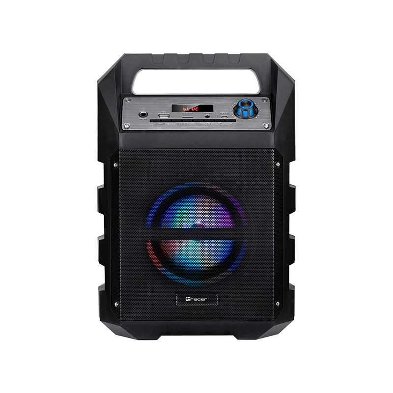 Boxa Portabila Tracer Poweraudio Boogie V2 TWS, Bluetooth, Karaoke, Incarcare USB, Lumini LED, Negru Bluetooth imagine noua idaho.ro