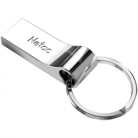 Memorie USB Netac U275, 32GB, Zinc, USB 2.0, Argintiu