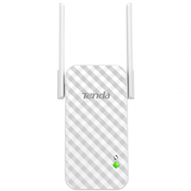 Tenda A9 Universal Range Extender Wi-Fi N300, Frecventa 2.4 GHz, Indicatori LED, 2x Antena, Alb