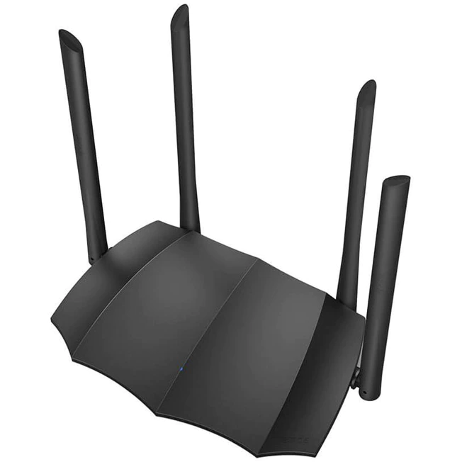 Router Wireless Tenda Ac8, Ac1200mbps, Antena x4, Frecventa: 2.4 – 5 GHz, Indicator LED, Negru 2.4 imagine noua idaho.ro