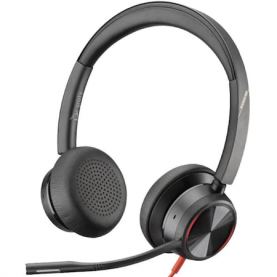 Casti Call Center Plantronics Blackwire 8225, BW8225 USB-A, WW (214406-01), Negru