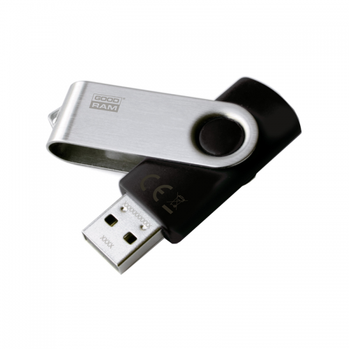 Memorie USB Goodram UTS2, 32GB, USB 2.0, Negru 2.0 imagine noua idaho.ro