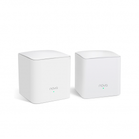 Router Wireless Mesh Tenda Nova MW5s, 2Pack AC1200, Dual-Band, Frecventa 2.4 – 5 GHz, Alb