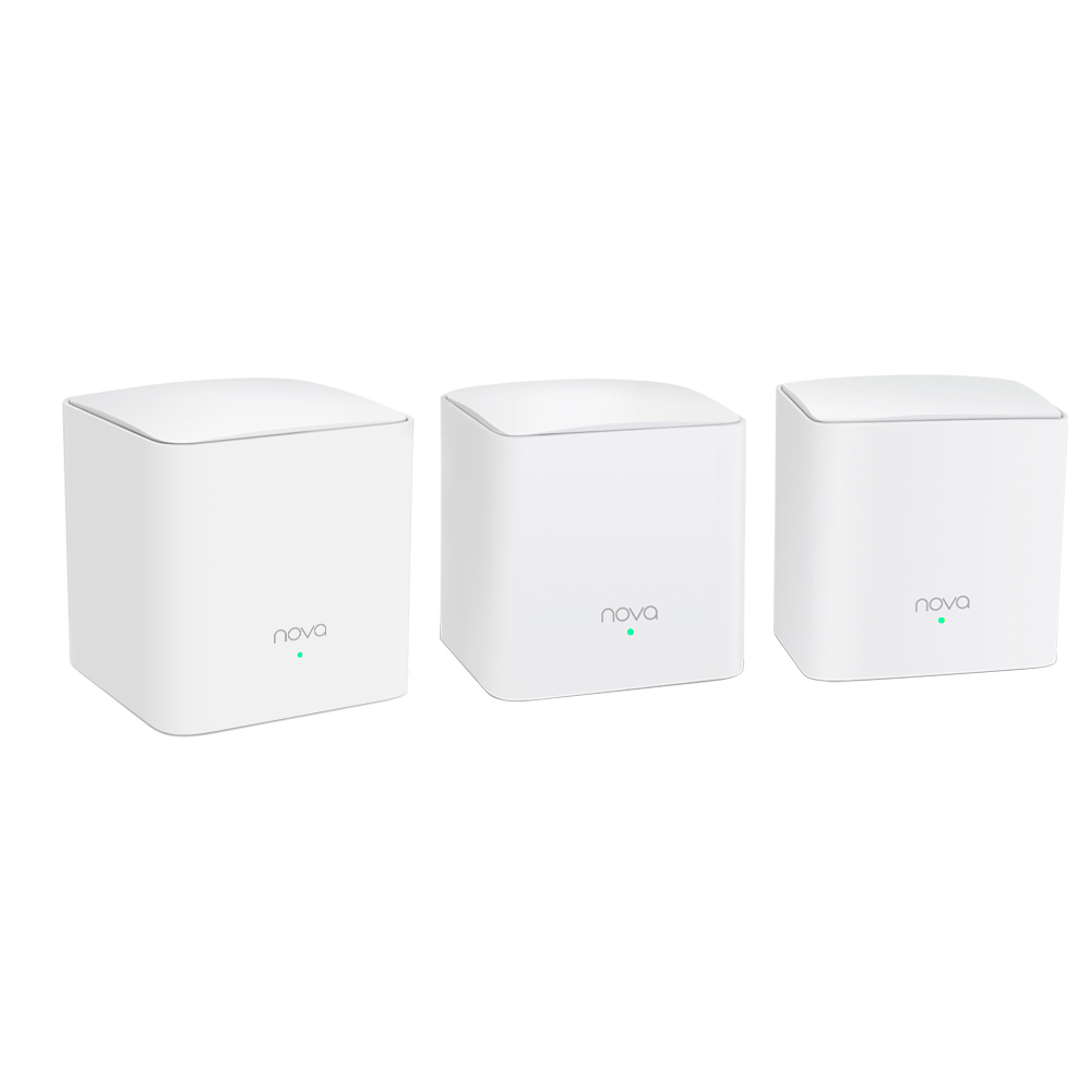 Router Wireless Mesh Tenda Nova MW5s, 3Pack AC1200, Dual-Band, Frecventa 2.4 – 5 GHz, Parental Control, Alb 2.4 imagine noua