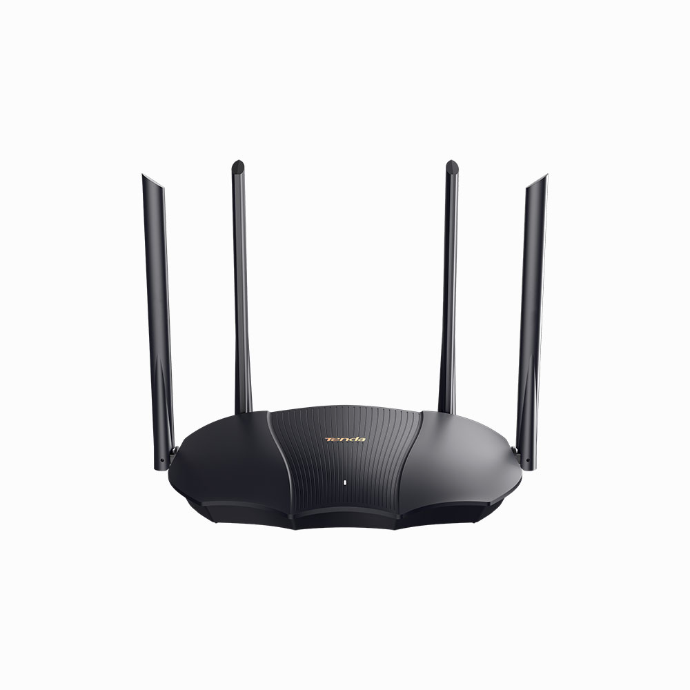 Router Wireless Tenda RX9 Pro Wi-Fi 6, Gigabit Dual-Band AX3000, Procesor dual-core de 1.6 GHz, Frecventa 2.4 – 5 GHz, Negru (Procesor imagine noua idaho.ro