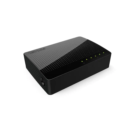 Switch Tenda SG105, 5 Porturi, 10/100/1000Mbps, Capacitate de comutate de 10 Gbps, Negru image0