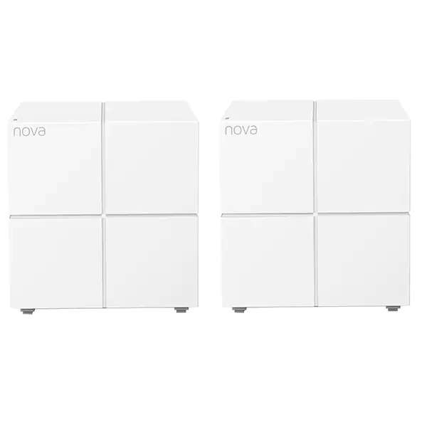 Router Wireless Mesh Tenda Nova MW6 2Pack AC1200, Dual-Band, 2 x Port Gigabit Ethernet / Mesh, Frecventa: 2.4 – 5 GHz, Alb 2.4 imagine noua