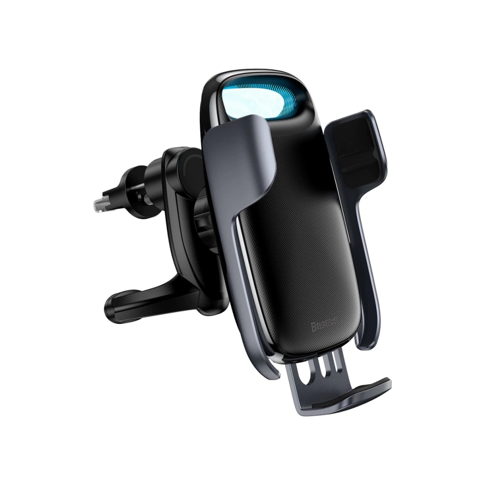 Suport telefon cu incarcare wireless Baseus WXHW02-01, Quick Charge, 15 W, Negru Baseus