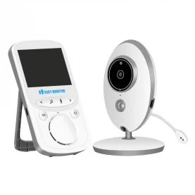 Baby Monitor Wireless VB605, Monitorizare Audio – Video, Monitorizare temperatura, Comunicare bidirectionala, Cantece de leagan, Night Vision, Baterie incorporata