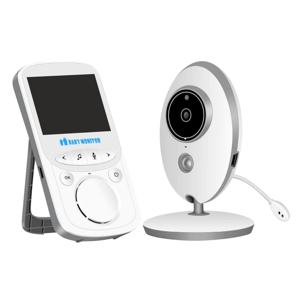Baby Monitor Wireless VB605, Monitorizare Audio – Video, Monitorizare temperatura, Comunicare bidirectionala, Cantece de leagan, Night Vision, Baterie incorporata audio imagine noua 2022