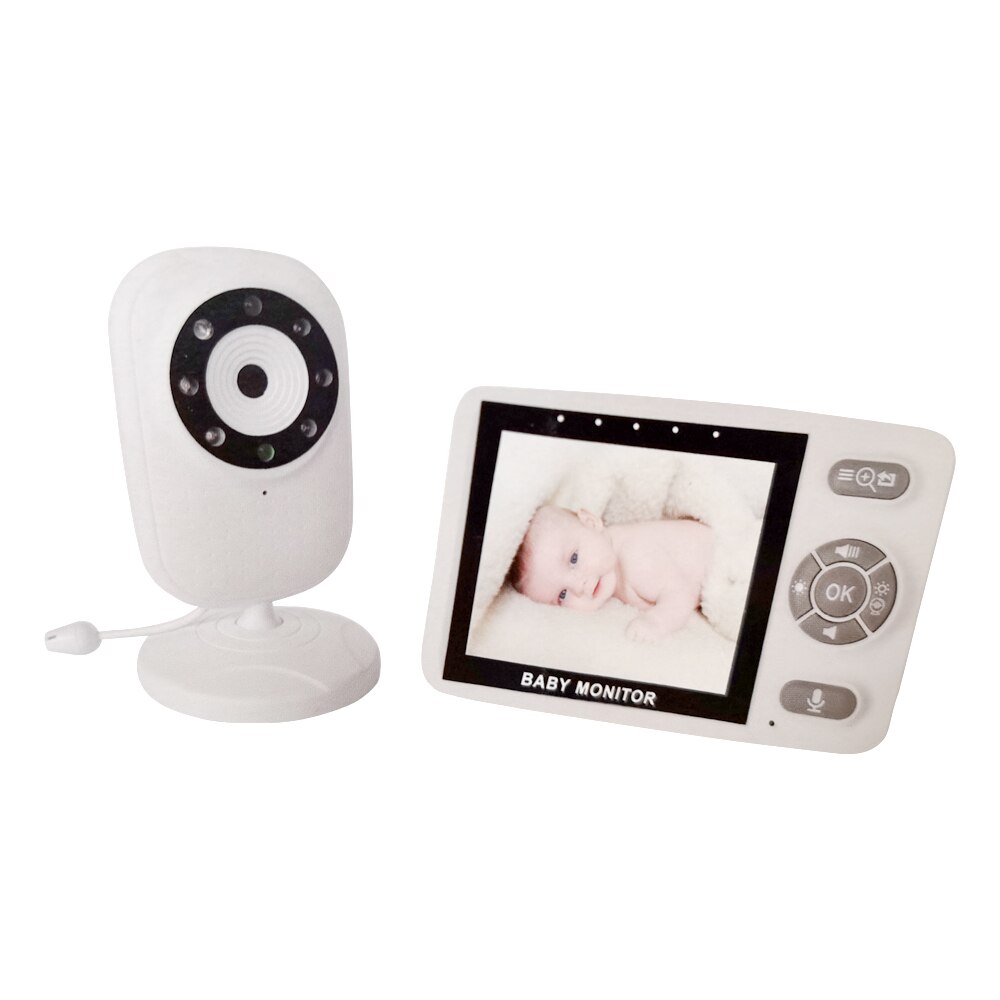 Baby Monitor BS-835P, 3.5 inch, Wireless, Monitorizare temperatura camera, Comunicare bidirectionala, Cantece de leagan image2