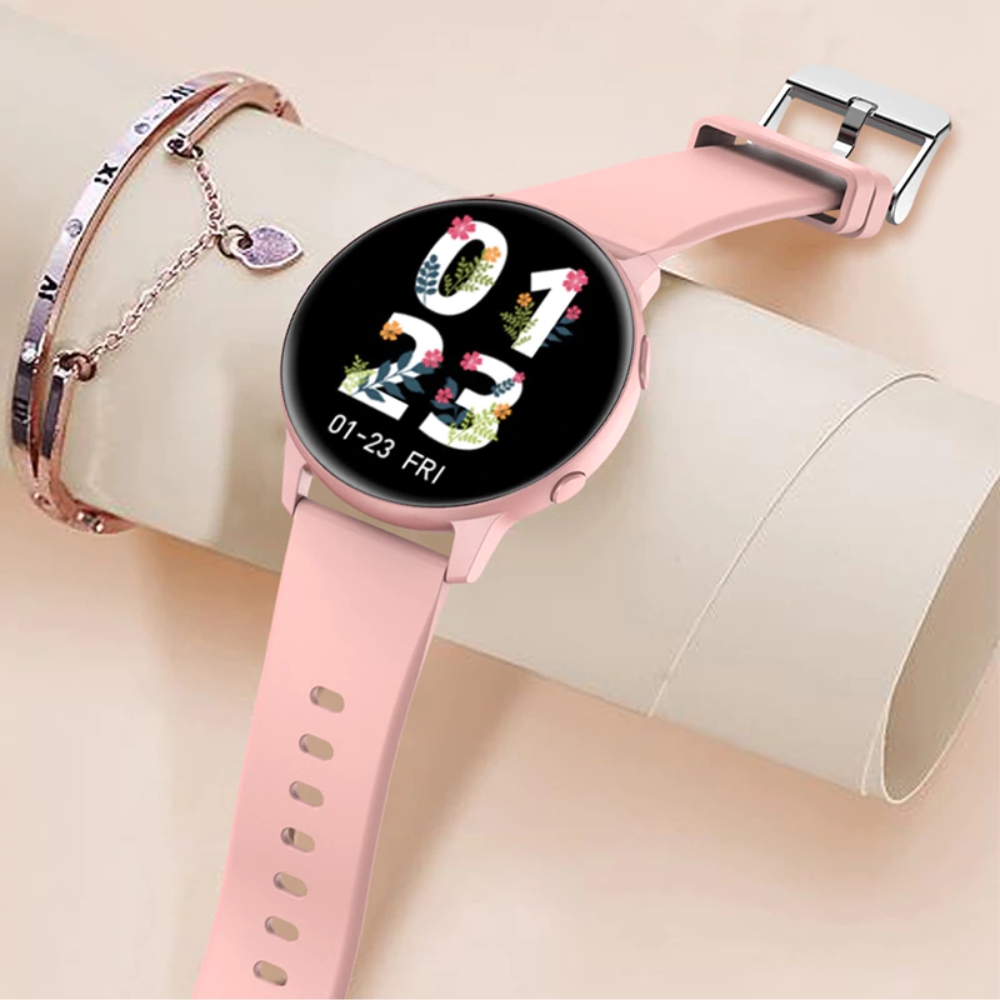 Ceas Smartwatch Twinkler TKY-MX1 cu Display 1.32 inch, Notificari, Distanta, Calorii, Monitorizarea sanatate, Moduri sport, Albastru