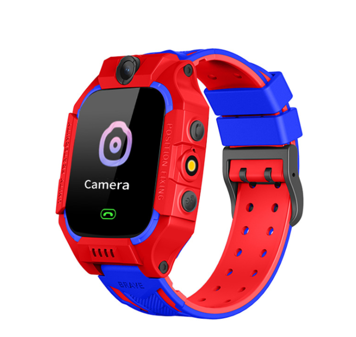 Ceas Smartwatch Pentru Copii YQT Q19Z, fara GPS, cu Functie telefon, Camera, Album, Lanterna, Rosu Album imagine noua idaho.ro