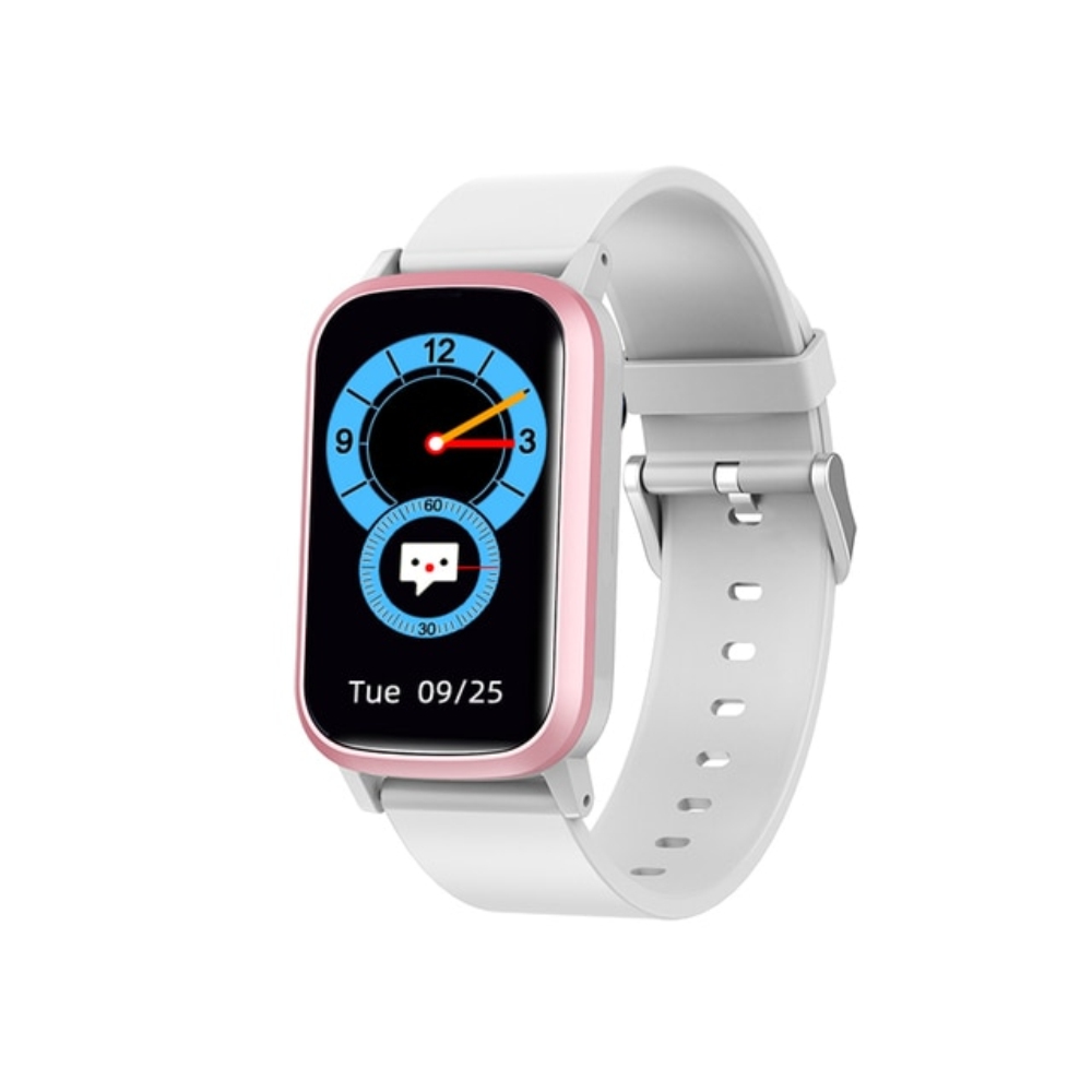 Ceas Smartwatch Pentru Copii XK Fitness FA58 cu Functie telefon, Localizare GPS, Contacte, Apel video, Pedometru, Alb / Auriu Alb imagine noua