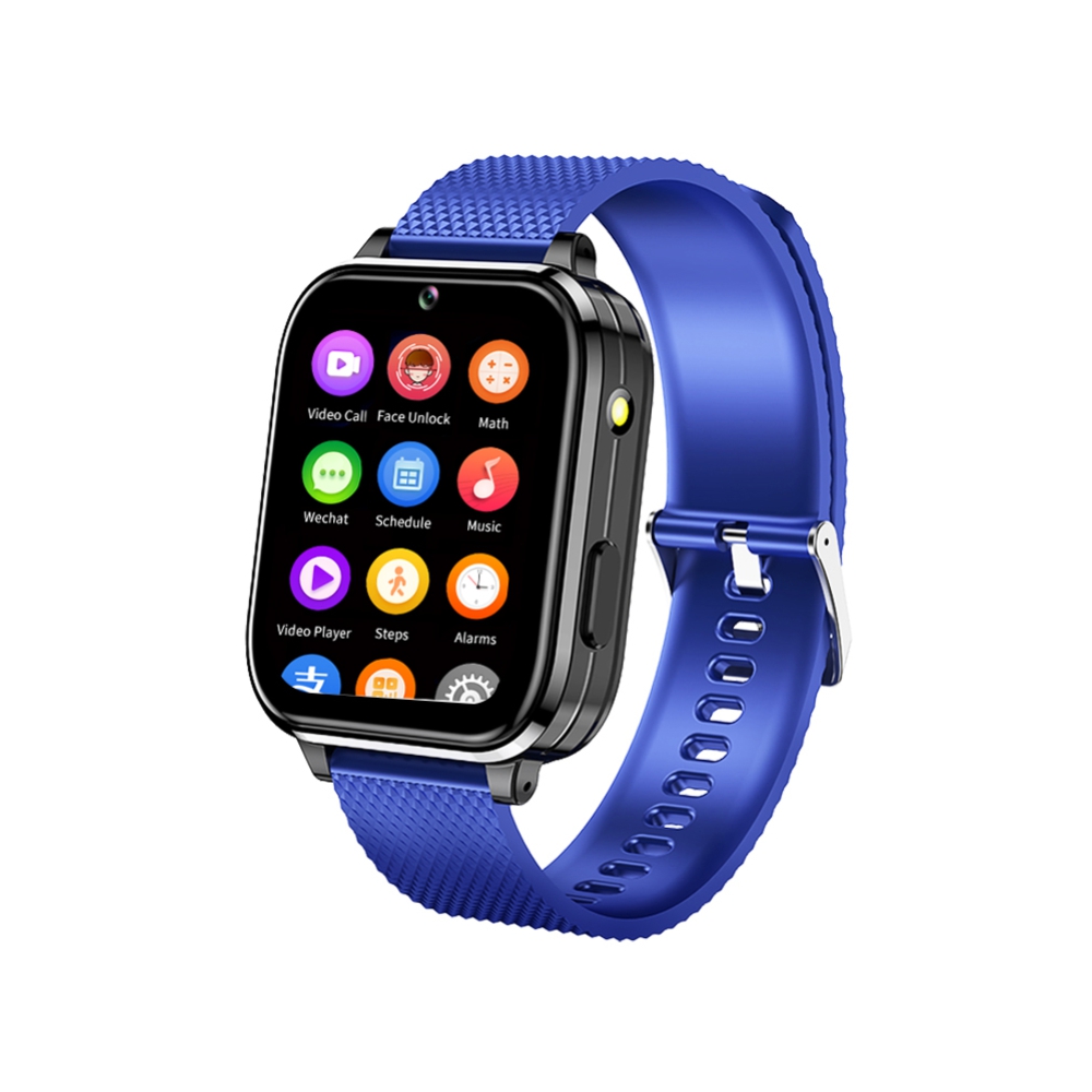 Ceas Smartwatch Pentru Copii Yqt T36 Cu Functie Telefon Sms Istoric Apeluri Contacte Lanterna App Store Albastru