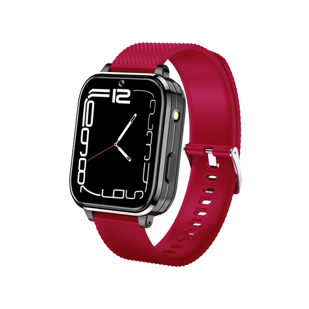 Ceas Smartwatch Pentru Copii Yqt T36 Cu Functie Telefon Sms Istoric Apeluri Contacte Lanterna App Store Rosu