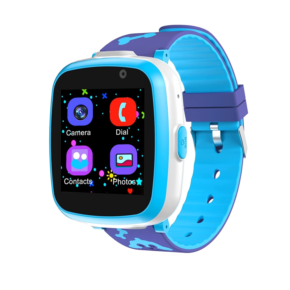 Ceas Smartwatch Pentru Copii Xkids A10 fara GPS, cu Funtie telefon, Jocuri, Camera, Contacte, Alarma, Cronometru, Albastru A10