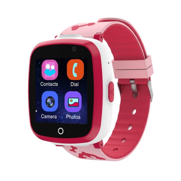 Ceas Smartwatch Pentru Copii Xkids A10 fara GPS, cu Funtie telefon, Jocuri, Camera, Contacte, Alarma, Cronometru, Roz